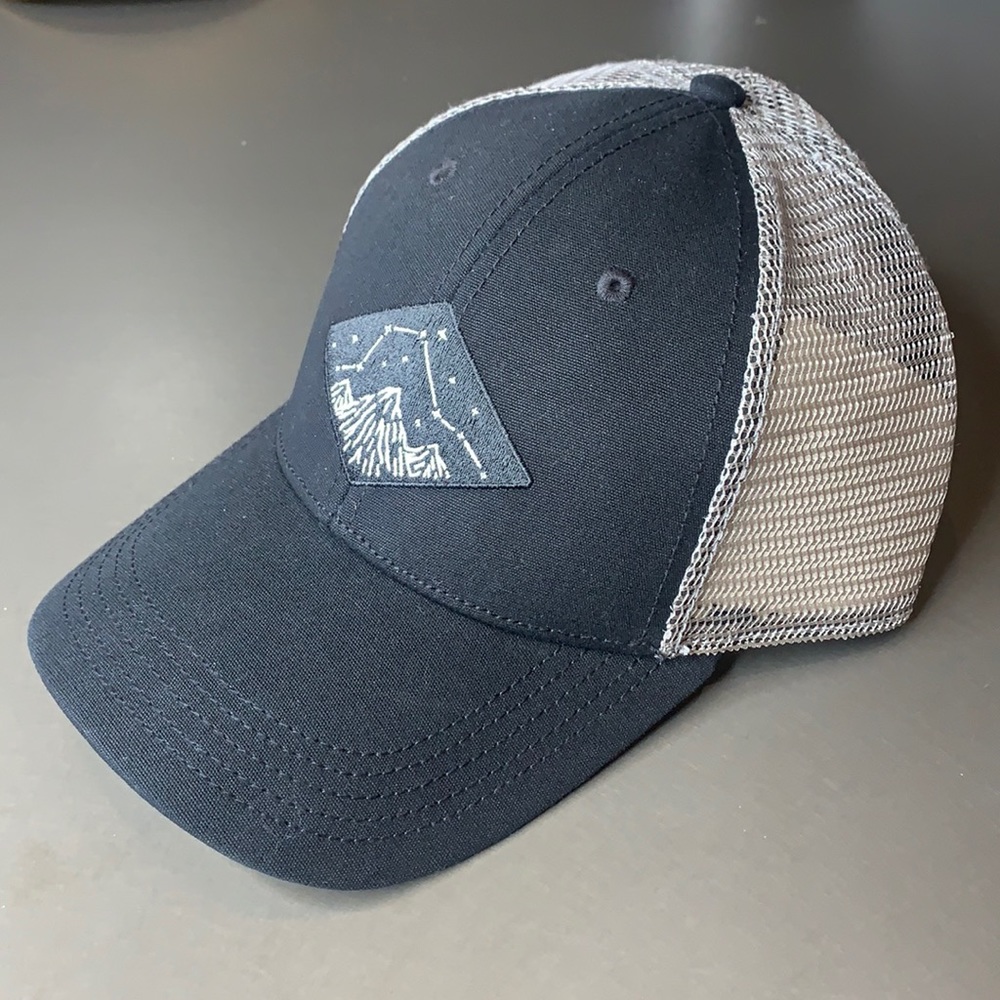 United By Blue - Men’s Archer Trucker Hat, UBB Cap, Black, NEW